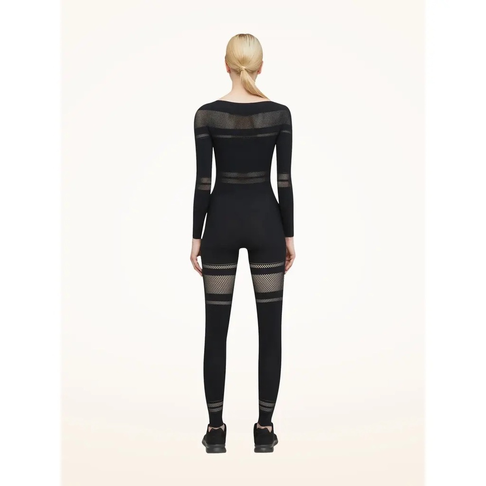 Wolford Net Lines Jumpsuit - Picture 2 of 3